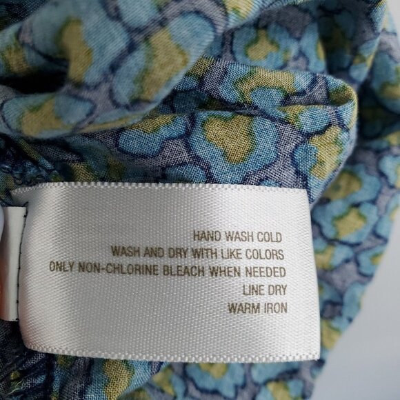 Old Navy Womens Sleeveless Blue Yellow Tank Top Plus Size 4X Scoop Neck Casual - Picture 9 of 11